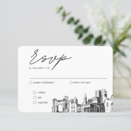 Columbus Hochzeit traditionelle UAWG Option Begleitkarte