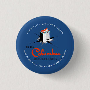 Columbus Hotel Miami Florida Button