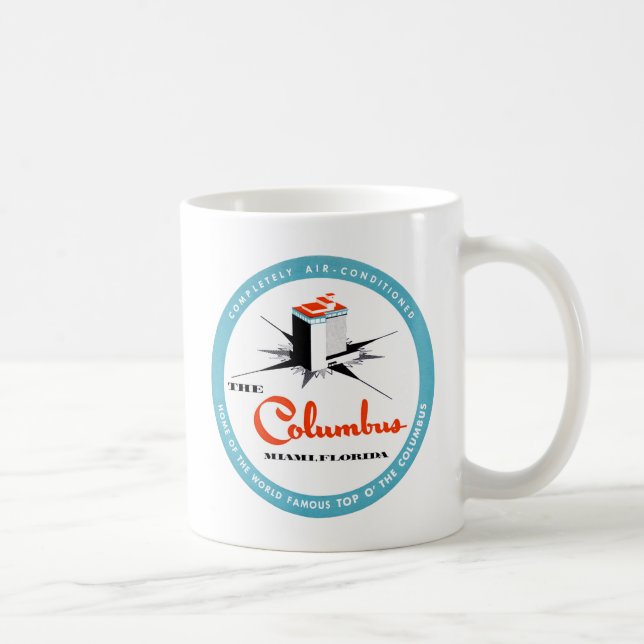 Columbus Hotel Miami Florida Tasse (Rechts)