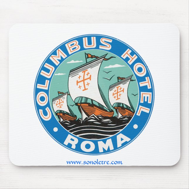 Columbus Hotel, Roma Mousepad (Vorne)