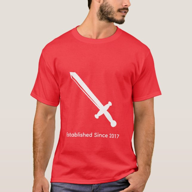 Columbus Knights Red T-Shirt (Vorderseite)