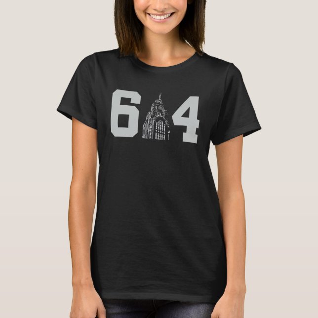 Columbus Ohio 614 T-Shirt (Vorderseite)