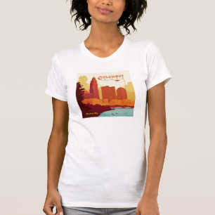 Columbus Ohio Die Stadt Arch T-Shirt