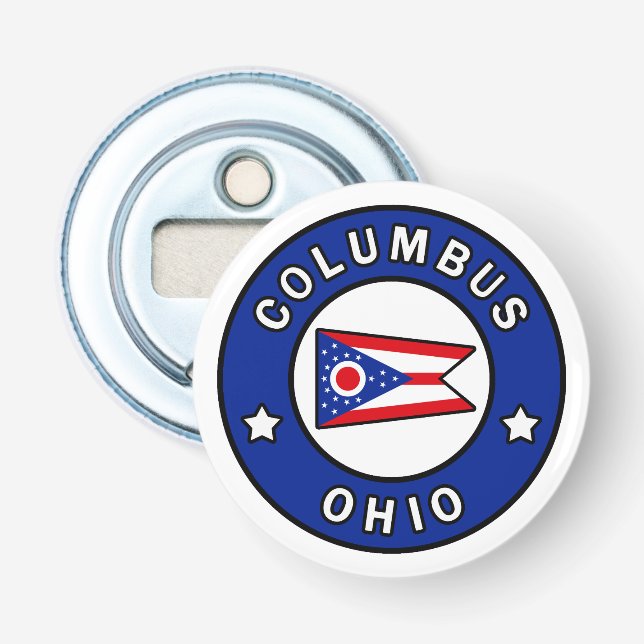Columbus Ohio Flaschenöffner (Vorderseite)