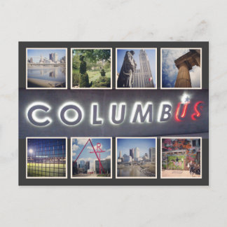 Columbus Ohio Foto Postkarte