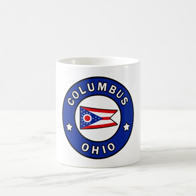 Columbus Ohio Kaffeetasse (Mittel)