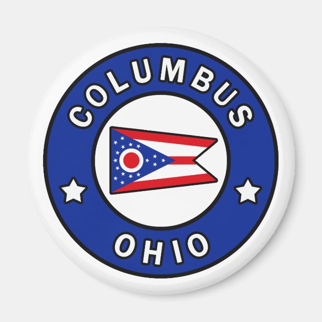 Columbus Ohio Magnet (Vorne)