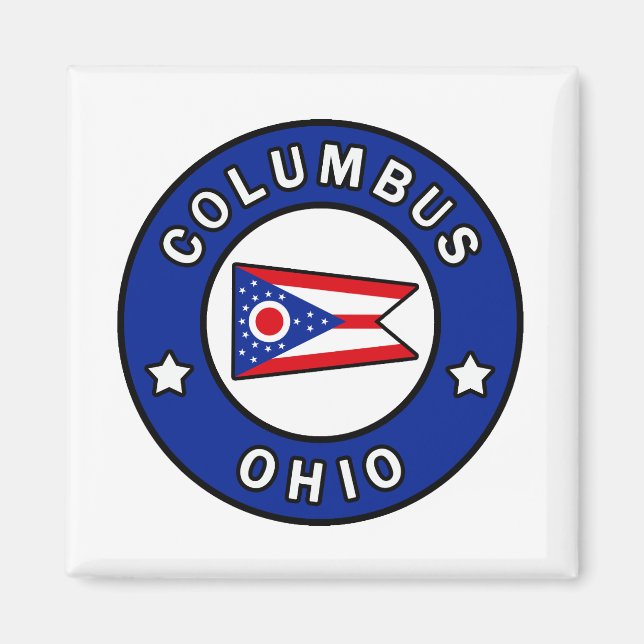 Columbus Ohio Magnet (Vorne)