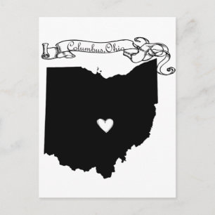 Columbus Ohio Postkarte