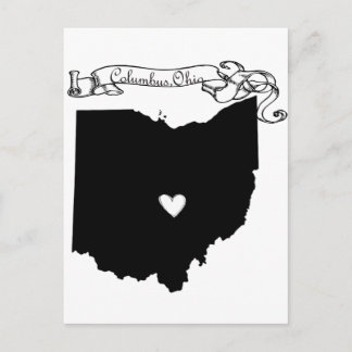 Columbus Ohio Postkarte