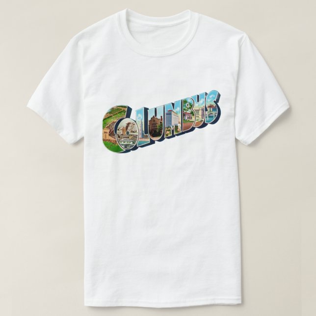 Columbus Ohio  T Shirt (Design vorne)