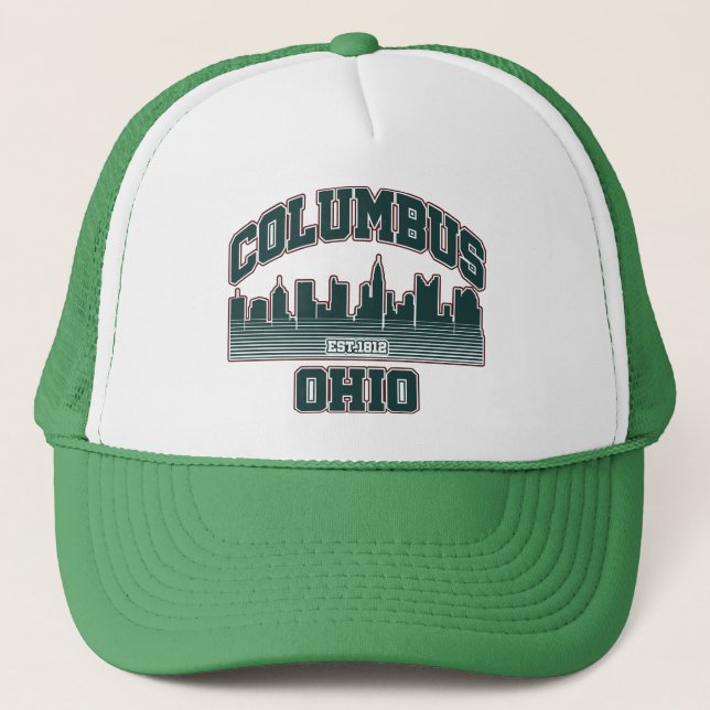 Columbus.Ohio Truckerkappe (Vorderseite)