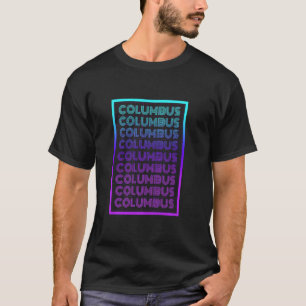 Columbus Ohio Vintag Retro Columbus City T-Shirt