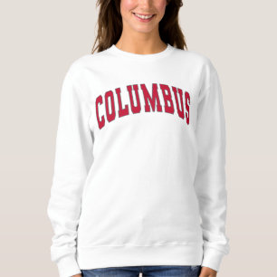 Columbus Ohio Vintage Vielfalt Uni Stil Sweats Sweatshirt
