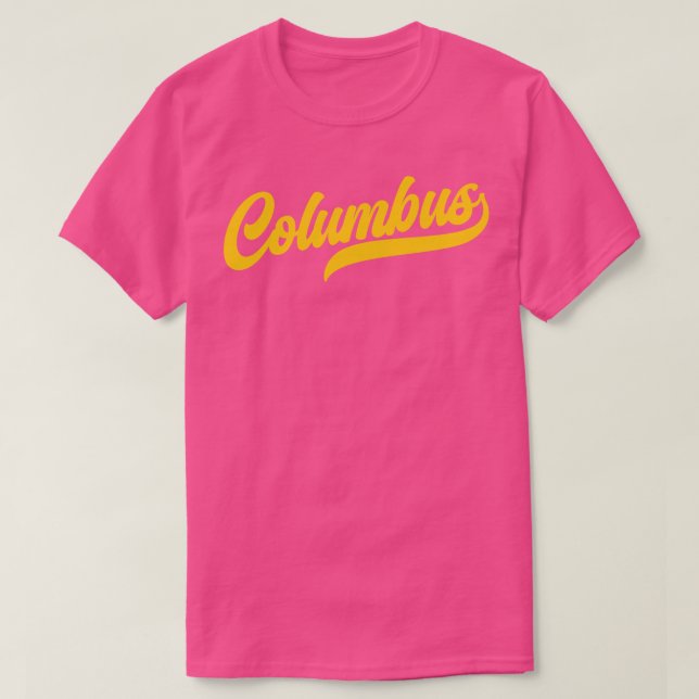 Columbus Retro Columbus Crew Soccer T-Shirt (Design vorne)