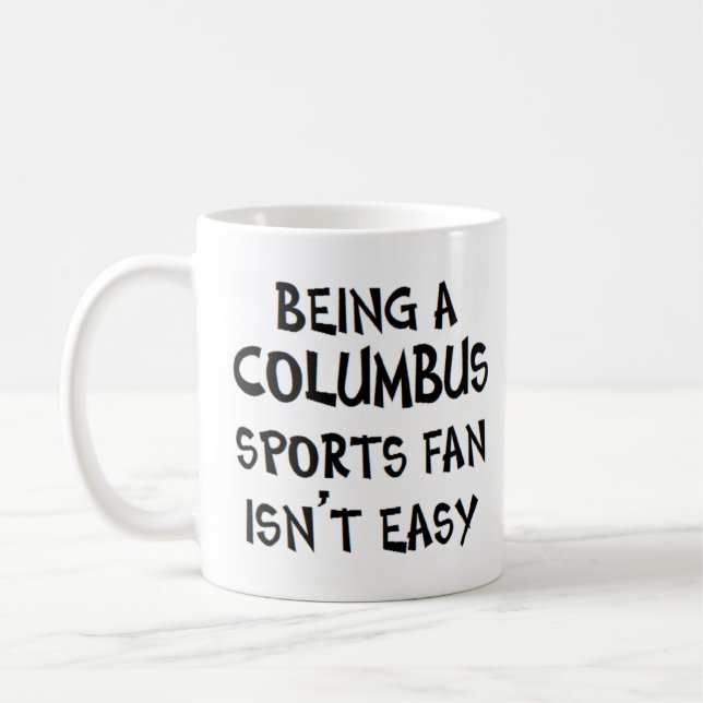 columbus sports fan, being kaffeetasse (Links)