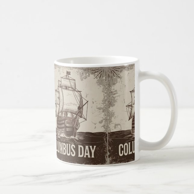 Columbus Tagesgeschenk Idee Kaffeetasse (Rechts)