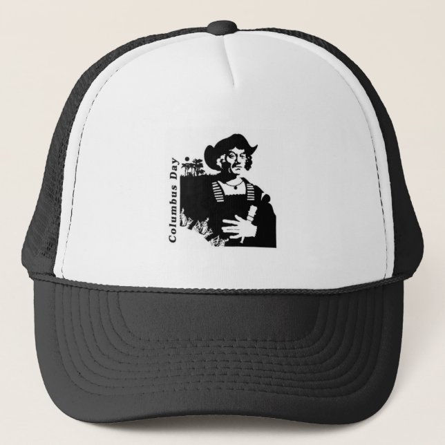 Columbus-Tageshut Truckerkappe (Vorderseite)