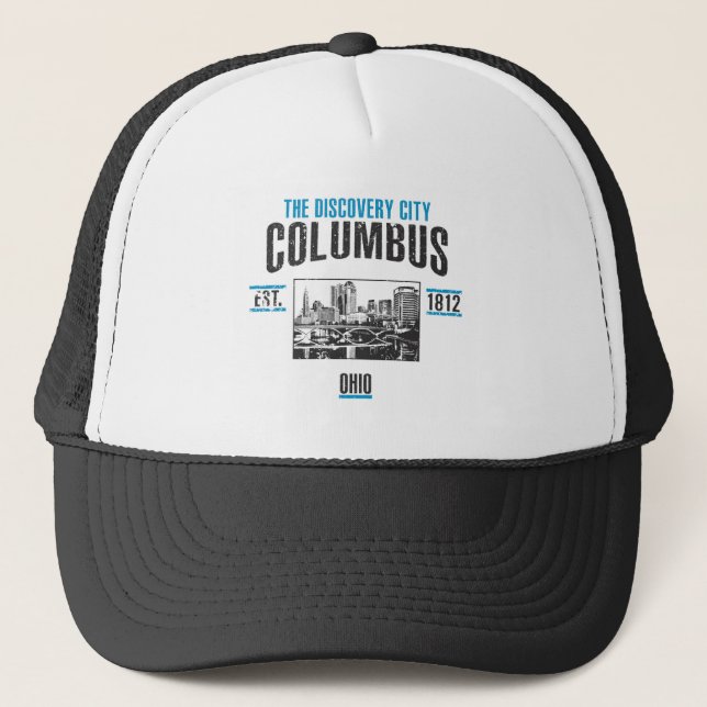 Columbus Truckerkappe (Vorderseite)