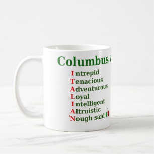 Columbus war eine italienische Tasse