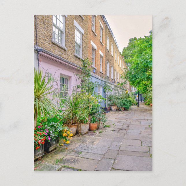 Colville Place, Fitzrovia London UK Postcard Postkarte (Vorderseite)