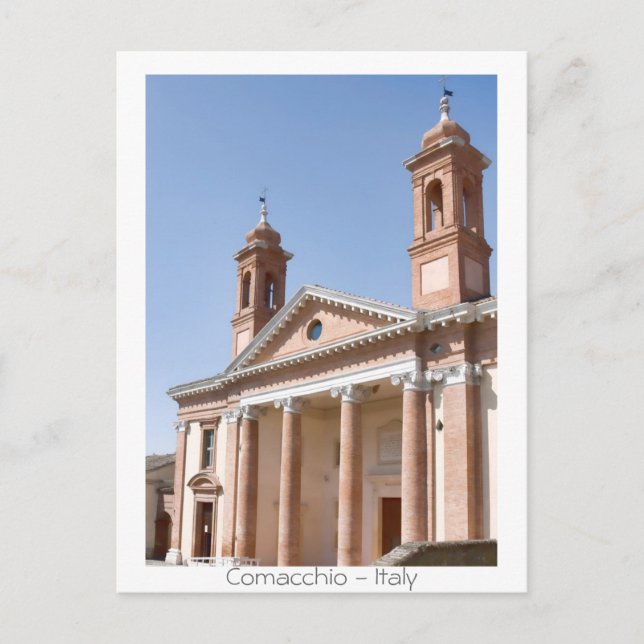 Comacchio Postkarte (Vorderseite)
