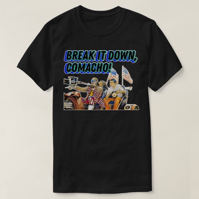 Comacho Idiocracy T-Shirt (Design vorne)