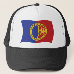Comanche Nation Flag Hat Truckerkappe