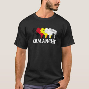 Comanche People Native Amerikanische Ureinwohner M T-Shirt