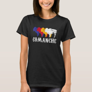 Comanche People Native Amerikanische Ureinwohner M T-Shirt