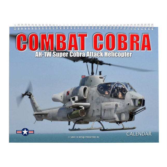COMBAT COBRA - AH-1-Angriffshubschrauber Kalender (Titelbild)