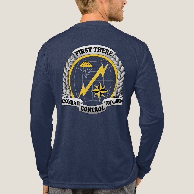 Combat Control RED Friday. Honor the Deployed. Tri-Blend Shirt (Rückseite)