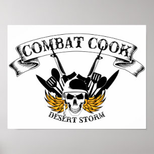 Combat Cook - Wüstensturm Poster