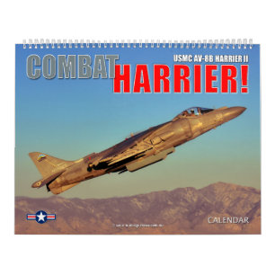 COMBAT HARRIER! - AV-8B HARRIER II KALENDER