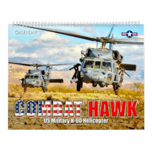 COMBAT HAWK - US-Militärhubschrauber H-60 Kalender