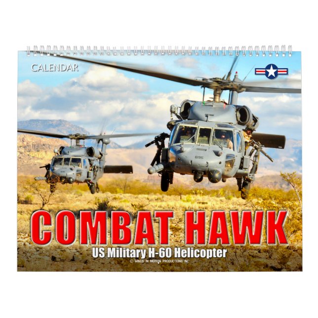 COMBAT HAWK - US-Militärhubschrauber H-60 Kalender (Titelbild)