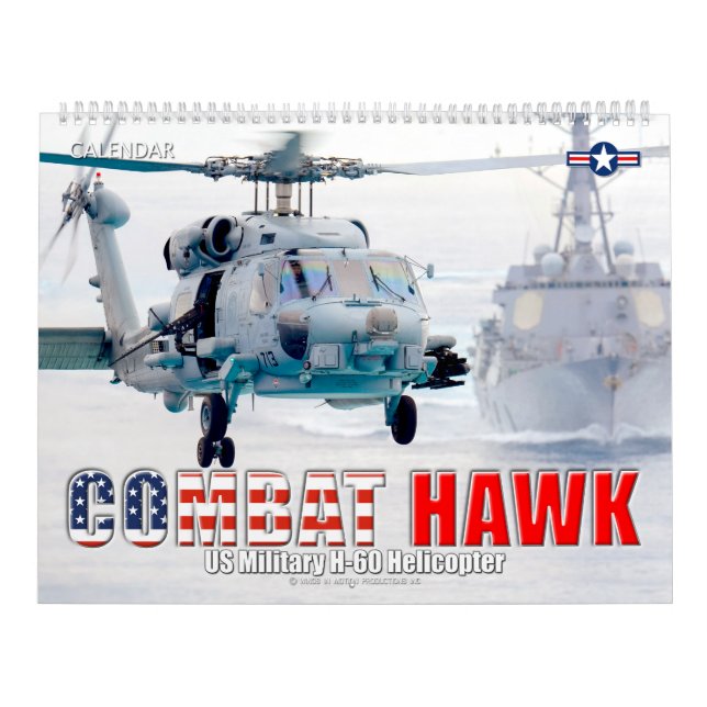 COMBAT HAWK - US-Militärhubschrauber H-60 Kalender (Titelbild)