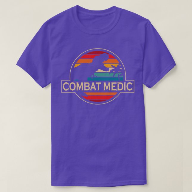 Combat Medic Dinosaurier T-Shirt (Design vorne)