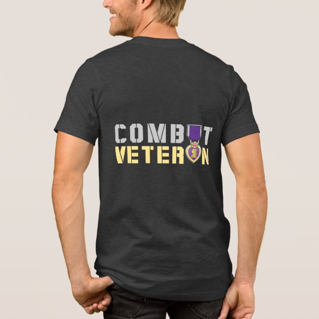 Combat Veteran 2 Tri-Blend Shirt (Rückseite)