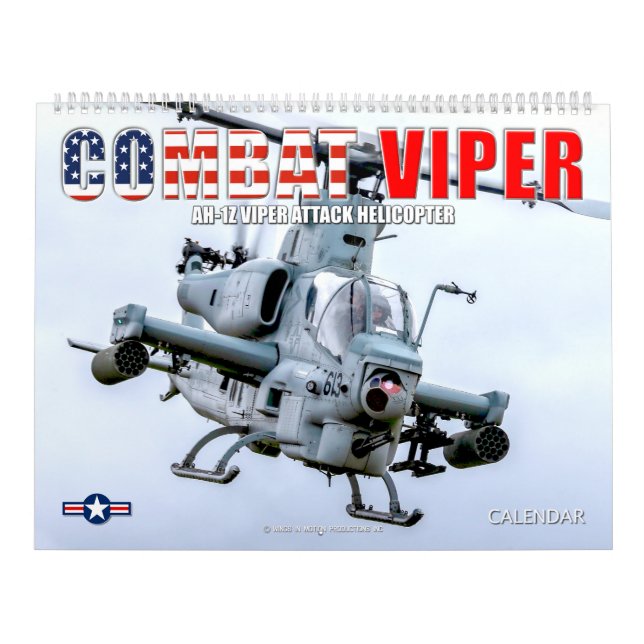 COMBAT VIPER - AH-1Z VIPER Attackenhubschrauber Kalender (Titelbild)