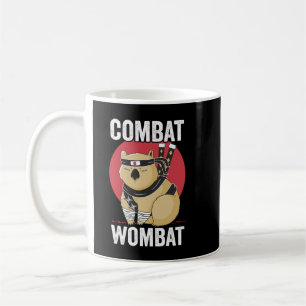 Combat Wombat Funny Kaffeetasse
