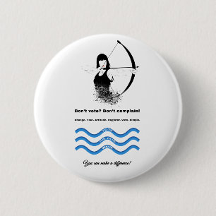 Combo Archer und Vote Blue Button