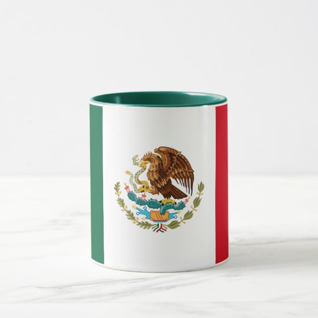 Combo für mexikanische Flagge Tasse (Zentrum)