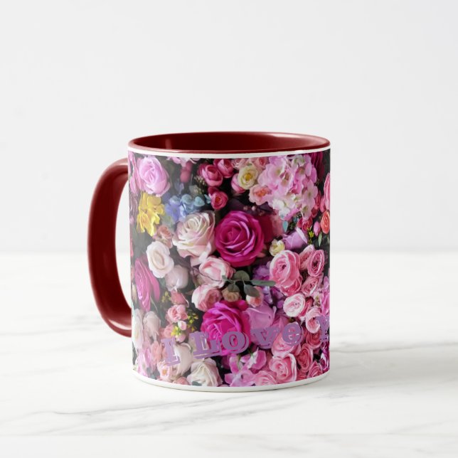 Combo-Liebe-Tasse Tasse (Vorderseite Links)