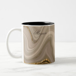 Combo-Marble-Tasse Zweifarbige Tasse