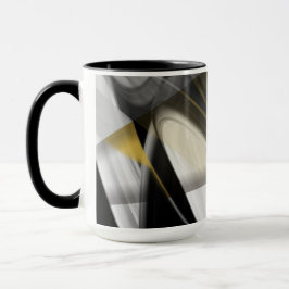 Combo Mug Abstract Trend Innendekoration Schwarz Tasse