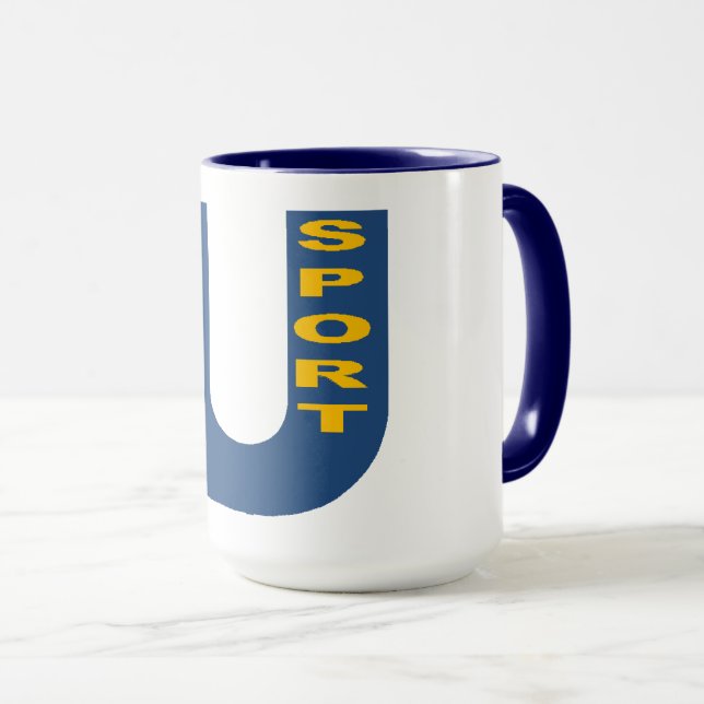 Combo Mug Marine Blue UE SPORT Tasse (VorderseiteRechts)