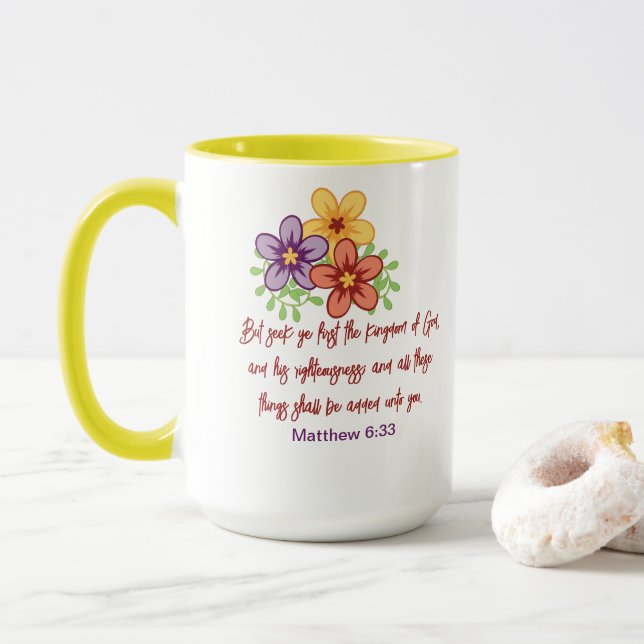 Combo Mug Tasse (Mit Donut)