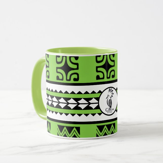Combo mug Tribal Ethnic Tasse (Vorderseite Links)