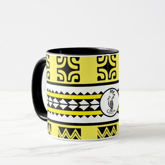 Combo mug Tribal Ethnic Tasse (Vorderseite Links)
